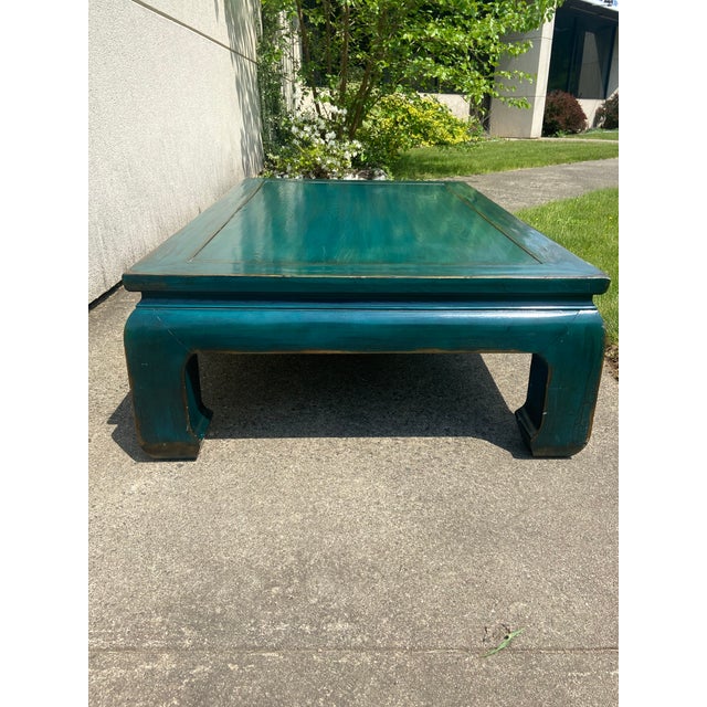 Ethan Allen Dynasty Rectangular Coffee Table Chairish