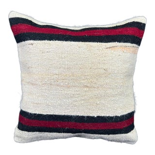 Turkish Hemp Pillow Cushion Natural Beige Black Cushion Cover 20x20 For Sale