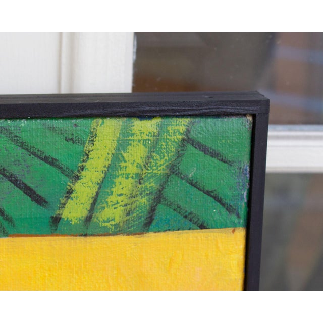 Abstract Abstract Oil on Canvas Painting Signed by James L. Bruch For Sale - Image 3 of 10