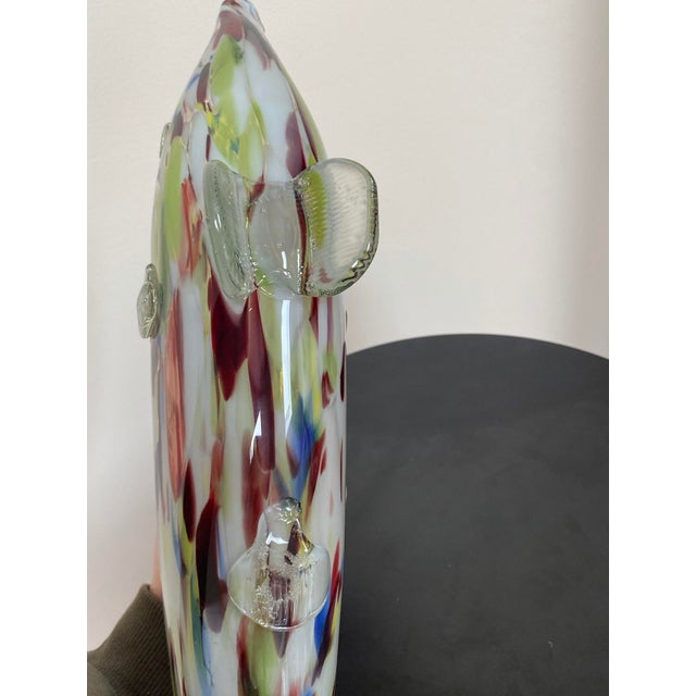 Large Mid-Century Murano Art Glass Fish, 1970s For Sale - Image 15 of 16