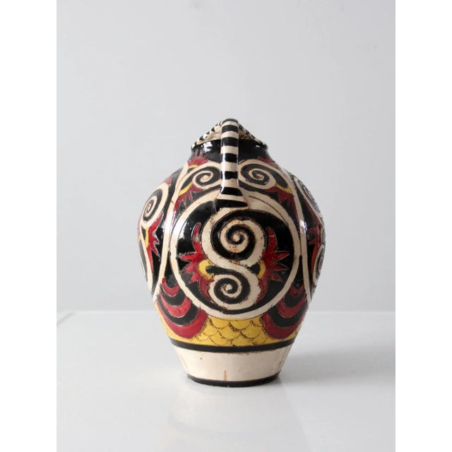 Ceramic Vintage Italian Ceramic Vase For Sale - Image 7 of 11