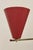 Pendant Lamp with Two Shades in Red and Brass, Czechoslovakia, 1960s For Sale - Image 4 of 12