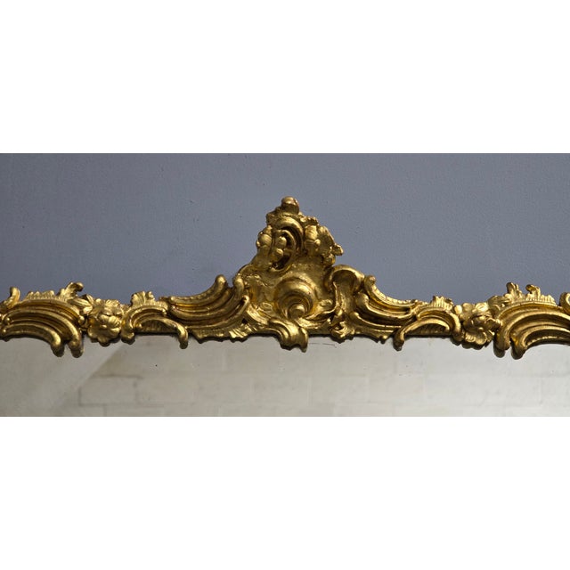 Mid 19th Century Antique Victorian Gilt Mirror, 1850 For Sale - Image 5 of 8