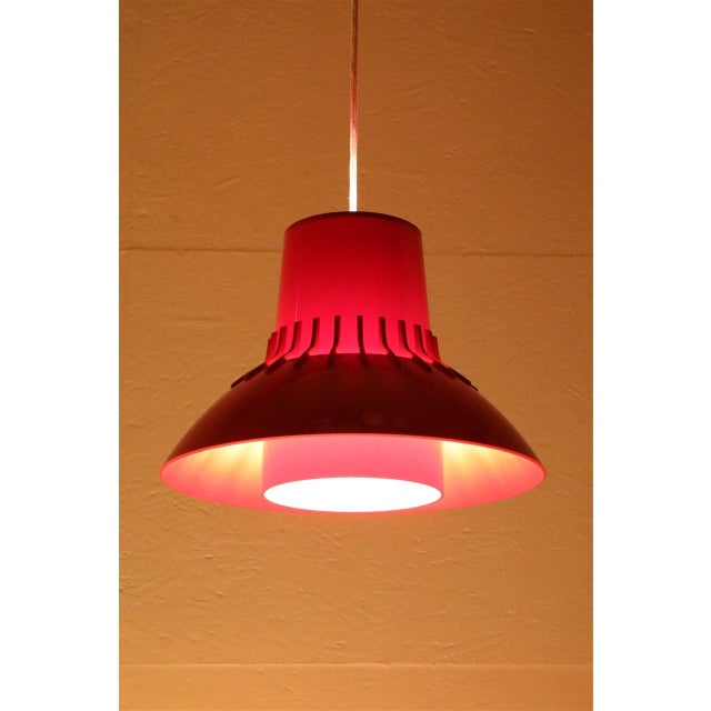 Danish Space Age Pendant Lamp by Svend Middelboe for Nordisk Solar Compagni, 1970s For Sale - Image 11 of 13