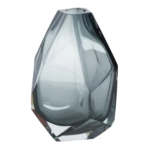 Getxo Faceted Artistry Glass Vase