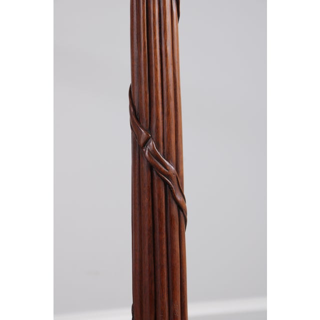 Karges Queen Size Mahogany Canopy Bed For Sale - Image 13 of 17