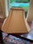 Cream Vintage Hand‑Painted Chinese Peony Porcelain Ginger Jar Lamp With Vintage Silk Shade for Palm Beach Chic, Grandmillennial & Chinoiserie - See Pics! For Sale - Image 8 of 11