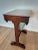 Wood Antique English William IV Period Rosewood Mahogany Sewing Stand For Sale - Image 7 of 13