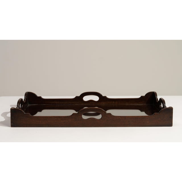 Early 20th Century France Chocolate Wood Tray For Sale - Image 17 of 18