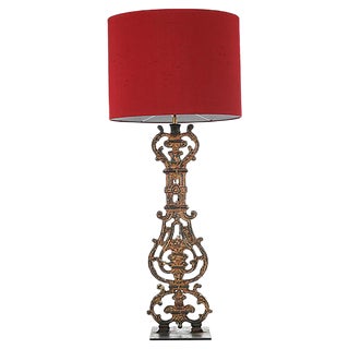 Cast Iron Balustrade Lamp For Sale