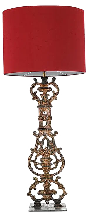 Cast Iron Balustrade Lamp