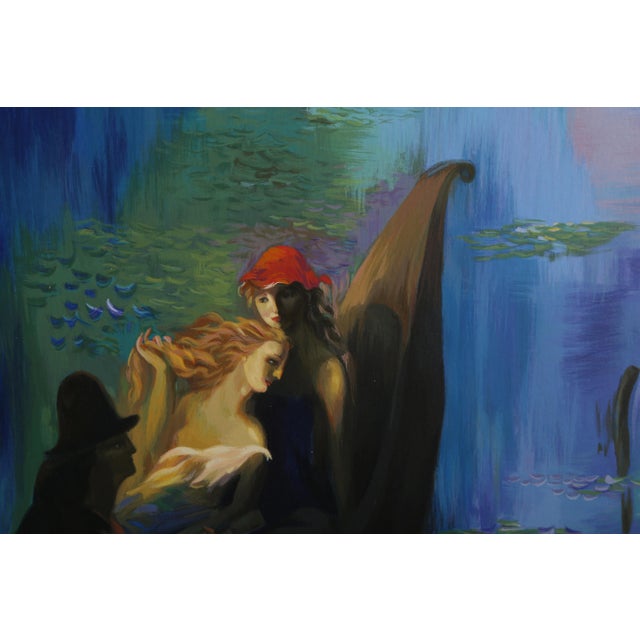 Dreams of Venice Hailan Gong Chinese Date: circa 1990 Screenprint on Coventry Rag, signed and numbered Edition of 250...