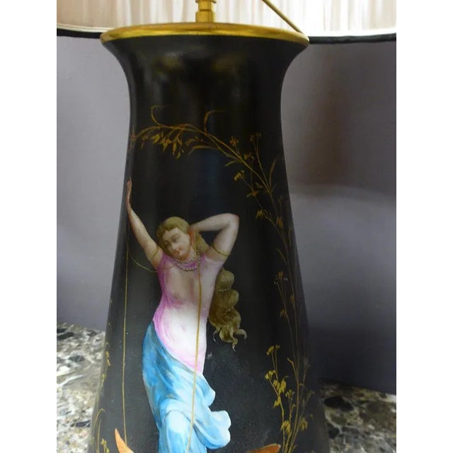 French Porcelain Table Lamps, Set of 2 For Sale - Image 9 of 13