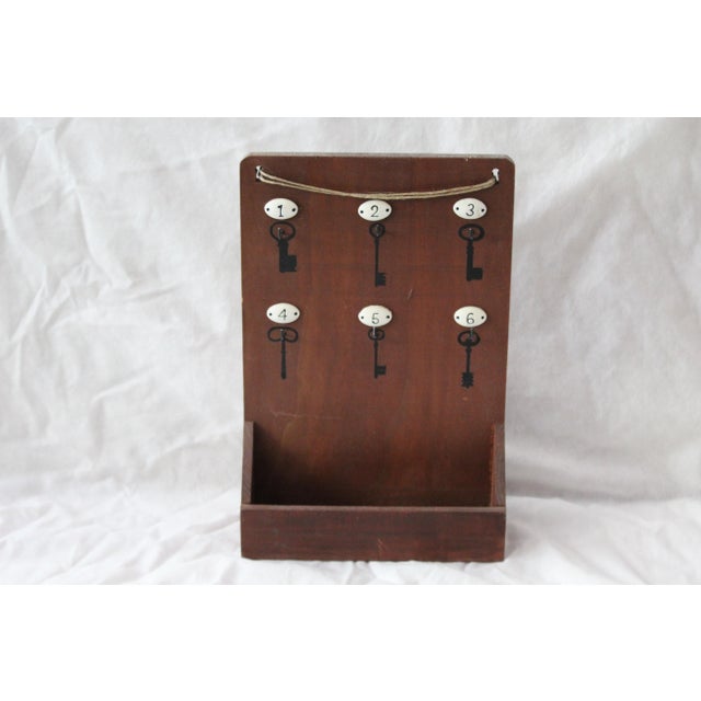 Key Holder Box in Wood and Metal, 2000s For Sale - Image 16 of 18