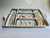 Mid 20th Century Italian Modern Hand Painted Handled Art Pottery Tray For Sale In New York - Image 6 of 18
