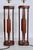 Tall Tony Paul for Westwood Walnut & White "Catkin" Table Lamps, 1950s - A Pair For Sale - Image 9 of 17
