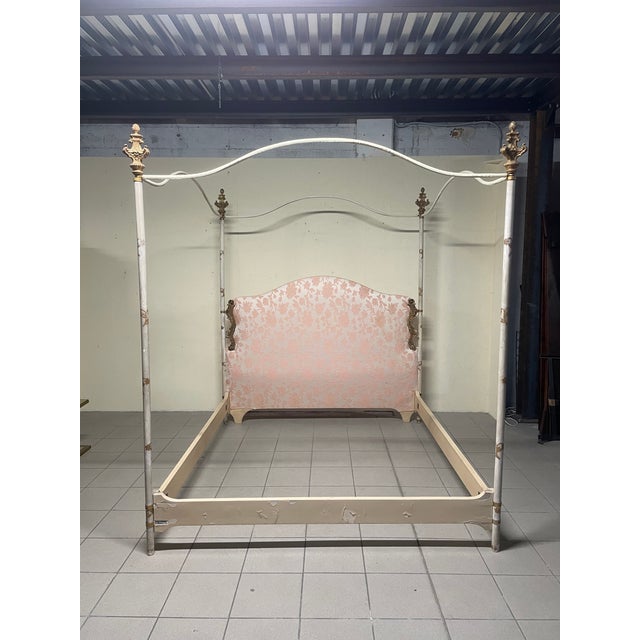 Vintage Italian Canopy Bed, 1940s For Sale - Image 14 of 18