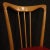 Italian Chairs in Exotic Wood and Faux Leather, 1960, Set of 6 For Sale - Image 3 of 13