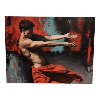 Filippo Manfroni, I'll Be There 2, Oil on Canvas For Sale