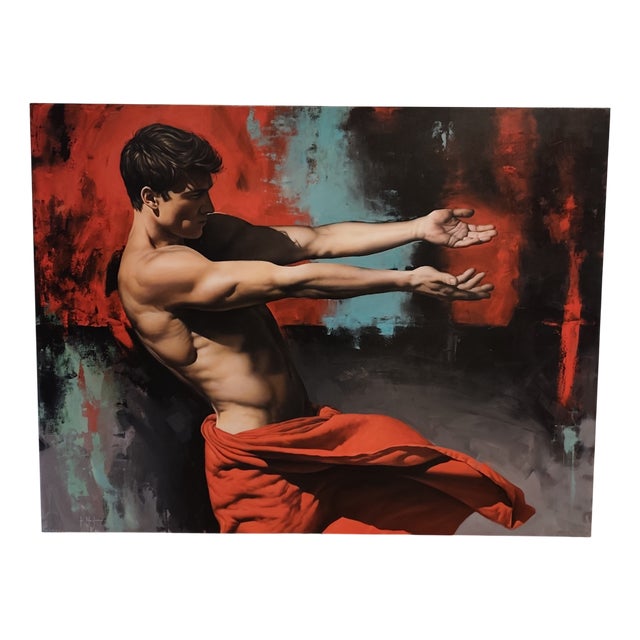 Filippo Manfroni, I'll Be There 2, Oil on Canvas For Sale