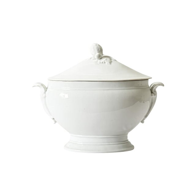 French 19th Century Ironstone Oval Tureen For Sale - Image 10 of 10