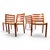 Model 408 Teak Paper Cord Dining Chairs by Niels Otto Møller for J.L. Møllers, 1975, Set of 4 For Sale - Image 17 of 18