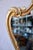 Baroque Gilt Table Mirror in Carved and Stuccoed Wood, 1950s For Sale - Image 4 of 9