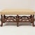 Wood Early 20th-C. Neo-Classical Style Carved Mahogany Bench With Eagles For Sale - Image 7 of 7