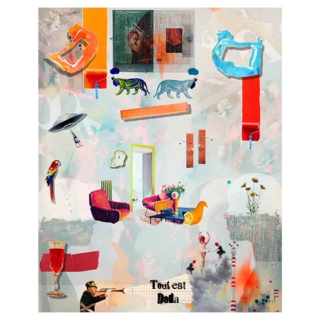 Chiara Santoro, Tout Est Dada, Digital Collage, 2020 For Sale