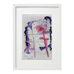 Contemporary Original Oil Painting by Diane Grant, Framed