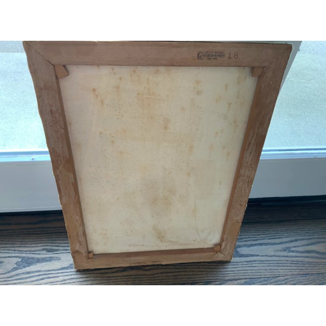 Textile “Bedtime” Oil Painting on Canvas by Greta Rothstein For Sale - Image 7 of 9