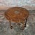 19th century English Drop leaf Oak Round Gateleg Table Dimensions : Diameter 36" x 27" H - Top with both leaf folded 11" A...