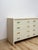 Mitchell Gold + Bob Williams Coastal Mitchell Gold Bob Williams White Dresser, Brass Handles, 8 Drawer For Sale - Image 4 of 13