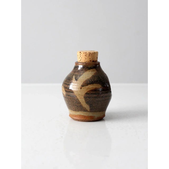 Vintage Studio Pottery Jar For Sale - Image 13 of 13