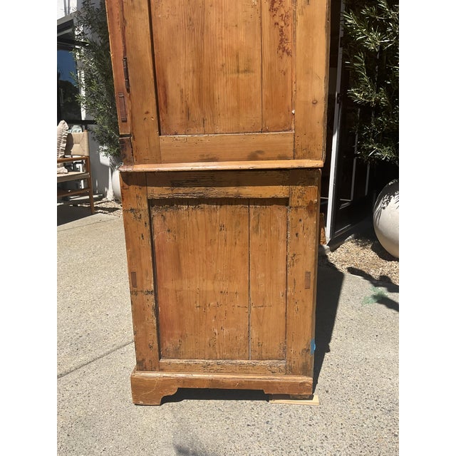 Antique Pine Cabinet W/ 5-Drawers For Sale In Los Angeles - Image 6 of 11