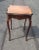 Mid 20th Century Pair of French Empire Style Carved Walnut and Marquetry Side Tables For Sale - Image 5 of 8