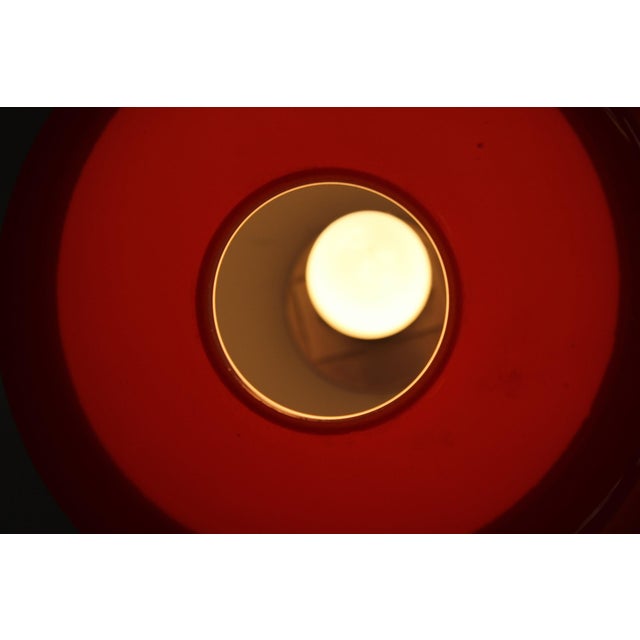 Vintage Glass Table Lamp from Lighting Glass, 1970s For Sale - Image 11 of 17