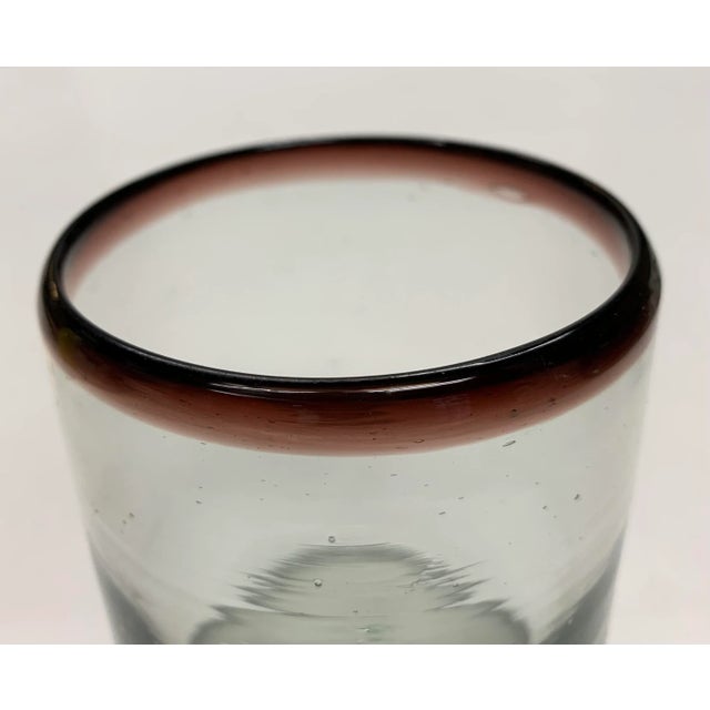 Vintage Mexican Glassware Set of 8 Chairish