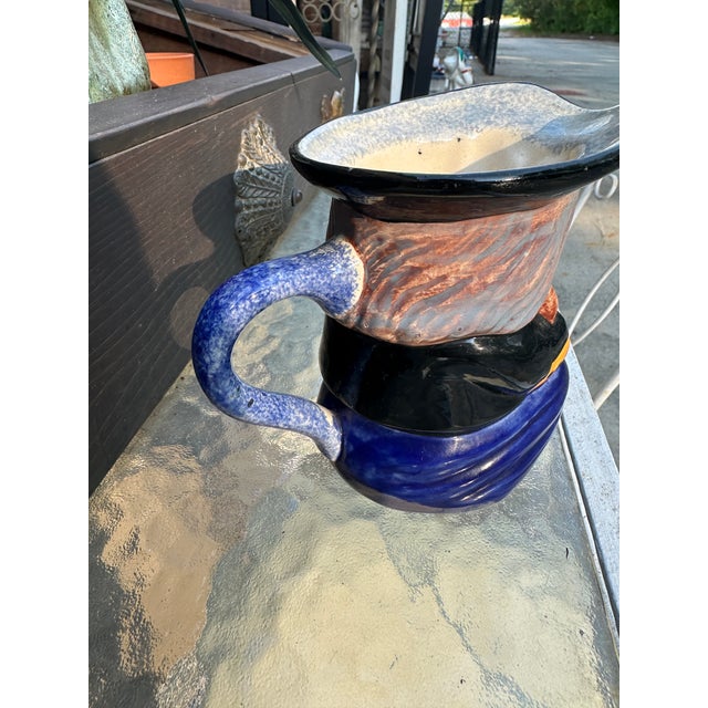 Ceramic 1970s Colonial Painted Creamer Cup For Sale - Image 7 of 7