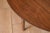 Brown Mid Century Modern Round Walnut Coffee Table by Stanley Furniture Co. For Sale - Image 8 of 9