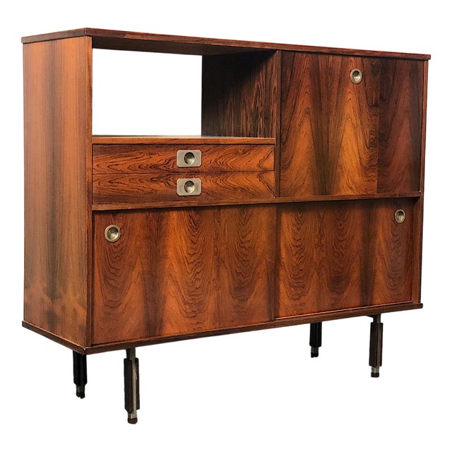 Vintage Teak Higboard, Italy, 1960s For Sale