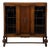 Antique English Oak Display and Storage Cabinet Vitrine For Sale