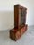1970s 1970s Lane Staccato Brutalist 2pc Hutch Display Cabinet For Sale - Image 5 of 12