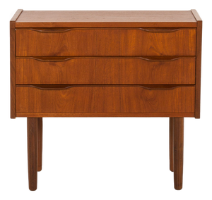 Small Danish Teak Chest of Drawers, 1960s