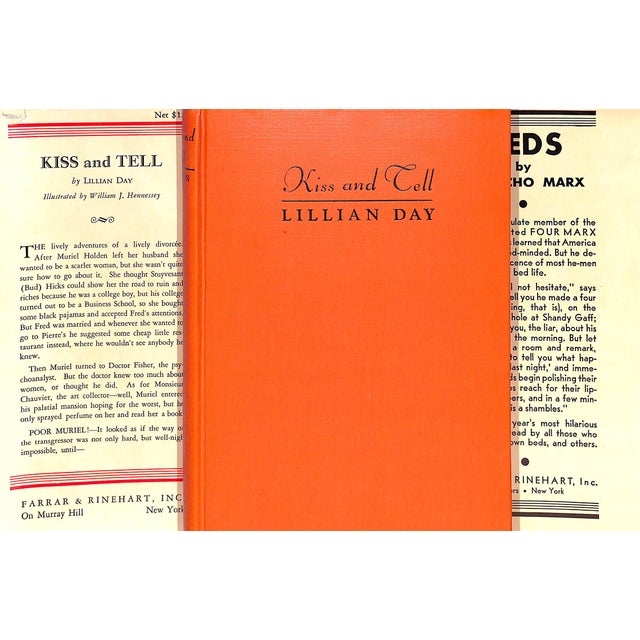 DAY, Lillian [150] pp. Farrar & Rinehart, Inc. 1931 7 3/4" x 5 1/2" Illustrated by William J. Hennessey Witty and...