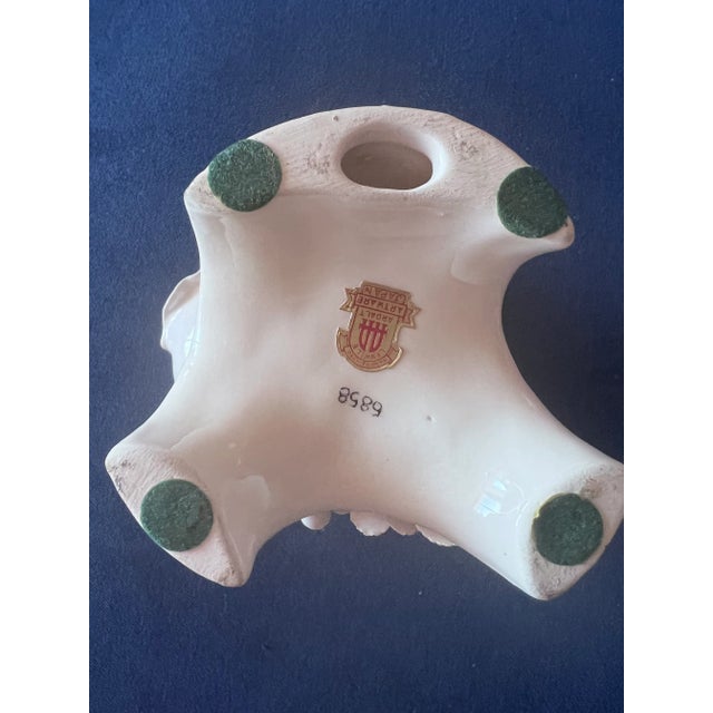 1950s 1950s Lenwile Ardalt Cherub Compote, Made in Japan For Sale - Image 5 of 11