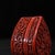 This exquisite vintage trinket box features a stunning deep red lacquer finish with intricate, high-relief carving. The...