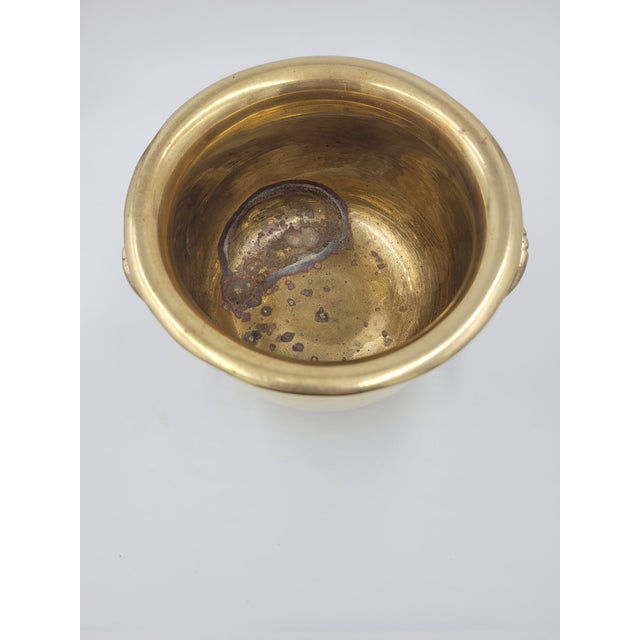 Elevate your shelfie game or add a touch of warmth to your desk with this handsome vintage brass footed vessel. Produced...