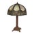 Arts & Crafts Bradley & Hubbard Style 8-Panel Slag Glass Table Lamp C1920ARts & Crafts Bradley & Hubbard Style 8-Panel Slag Glass Table Lamp C1920 For Sale