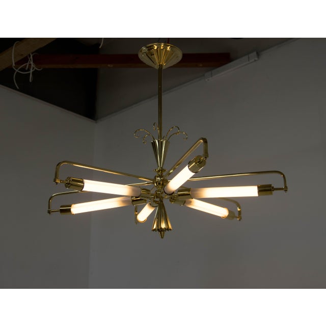 Art Deco Chandelier, Austria, 1920s For Sale - Image 4 of 18